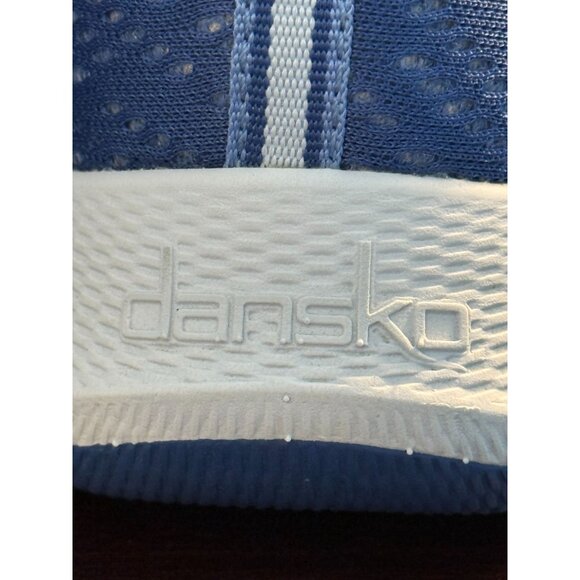 Dansko Sky Blue Mesh Sneaker Women's Size 39 (8-8.5) Athletic Nursing Comfort - Picture 6 of 9